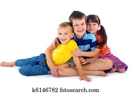 Happy Children Portrait