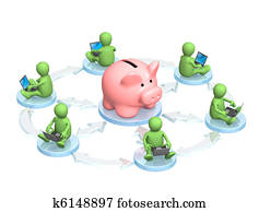 Virtual bank accounts