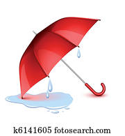 Wet umbrella Wet umbrella