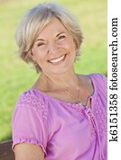 Attractive Smiling Senior Woman 