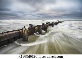 Folly Beach South Carolina Charleston SC Seascape