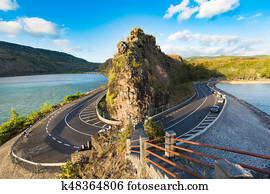 Maconde view point. Mauritius.