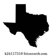 map of the U.S. state of Texas map of the U.S. state of Texas