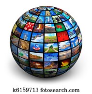Picture globe Picture globe