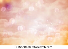 Pink and orange girly design