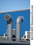 Pipes of ventilation 