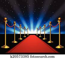Red carpet to the stars Red carpet to the stars