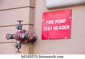 Stock Photo of Fire pump. k4341454 - Search Stock Images, Mural ...