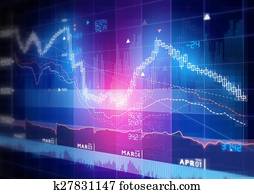Stock Market Graph Stock Market Graph