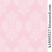 floral romantic vector background