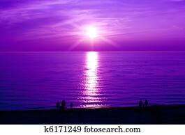 Purple Sunset Purple Sunset