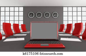 red and black meeting room red and black meeting room
