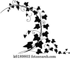 ツタ フレーム クリップアート 切り張り イラスト 絵画 集 K Fotosearch