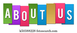 About Us Colorful Stripes About Us Colorful Stripes