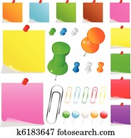 Colorful Paper Notes Colorful Paper Notes