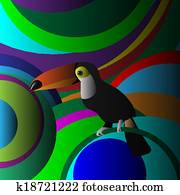 Decorative Toucan