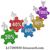 Gear Climbers Reaching 100 Percent Top Gal Achieved Success Gear Climbers Reaching 100 Percent Top Gal Achieved Success