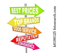 Store Advertisements on Arrow Signs - Unique Selling Points Store Advertisements on Arrow Signs - Unique Selling Points