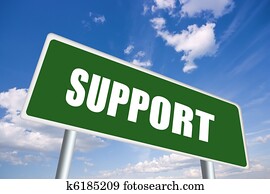 Support sign