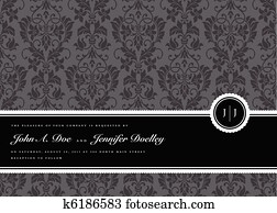 Vector Ribbon Frame and Background Vector Ribbon Frame and Background