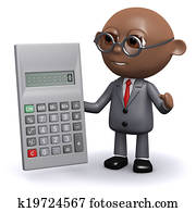 3d, african american, 商人, 做, the, 总数
