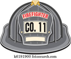 Firefighter Helmet Black Firefighter Helmet Black
