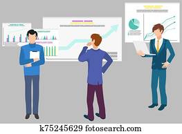 gemeinschaftsarbeit, daten, analytics,, infographics, und, diagramme gemeinschaftsarbeit, daten, analytics,, infographics, und, diagramme