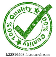 Hundred Percent Quality Indicates Pass Assurance And Stamped Hundred Percent Quality Indicates Pass Assurance And Stamped