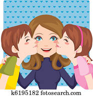 Kissing Mom Kissing Mom