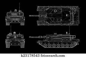 military illustrator tank military illustrator tank