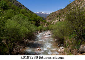 Mountainous Tajikistan