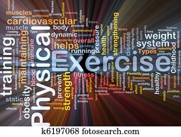 Physical exercise background concept Physical exercise background concept