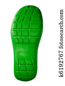 Shoe sole isolated on white