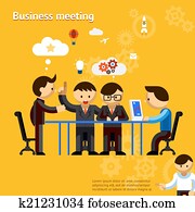 Business meeting Business meeting