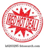 Red Hot Deal Stamp Red Hot Deal Stamp