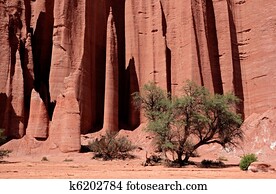 Sanstone cliffs, Talampaya