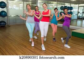 zumba, klasse, tanzen, in, studio zumba, klasse, tanzen, in, studio