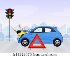illustration of car accident illustration of car accident