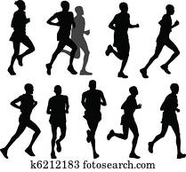 marathon runners marathon runners