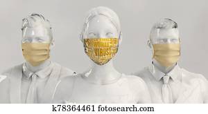 Medical Team Fighting Wuhan Virus