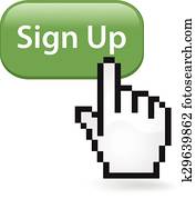 Sign Up Button Sign Up Button