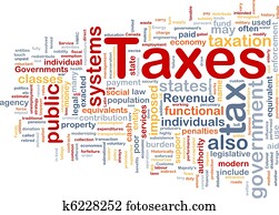 belastingen, is, been, achtergrond, concept