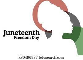 Juneteenth, June 19. Holiday concept. Template for background, banner, card, poster with text inscription. Vector EPS10 illustration. Juneteenth, June 19. Holiday concept. Template for background, banner, card, poster with text inscription. Vector EPS10 illustration.