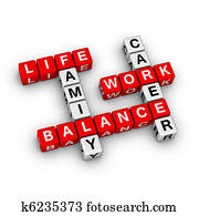 arbeit, und, leben, gleichgewicht