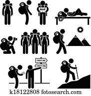 Backpack Traveler Explorer Icon