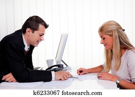 discussie, op, een, consultatie