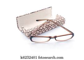 Glasses and case 