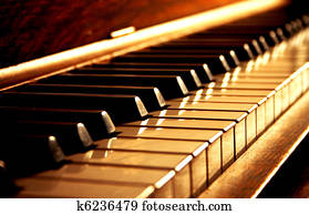 Golden Piano Keys Golden Piano Keys
