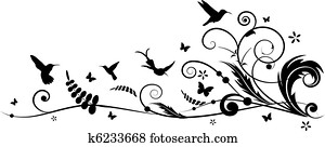 kolibri, und, batterflies kolibri, und, batterflies