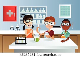 studenten, in, wissenschaft projekt studenten, in, wissenschaft projekt